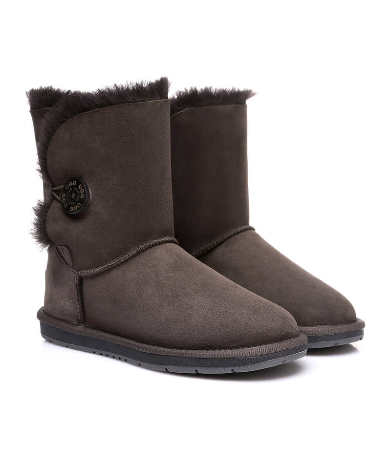 Men's Luxe Classic Mid Button UGG