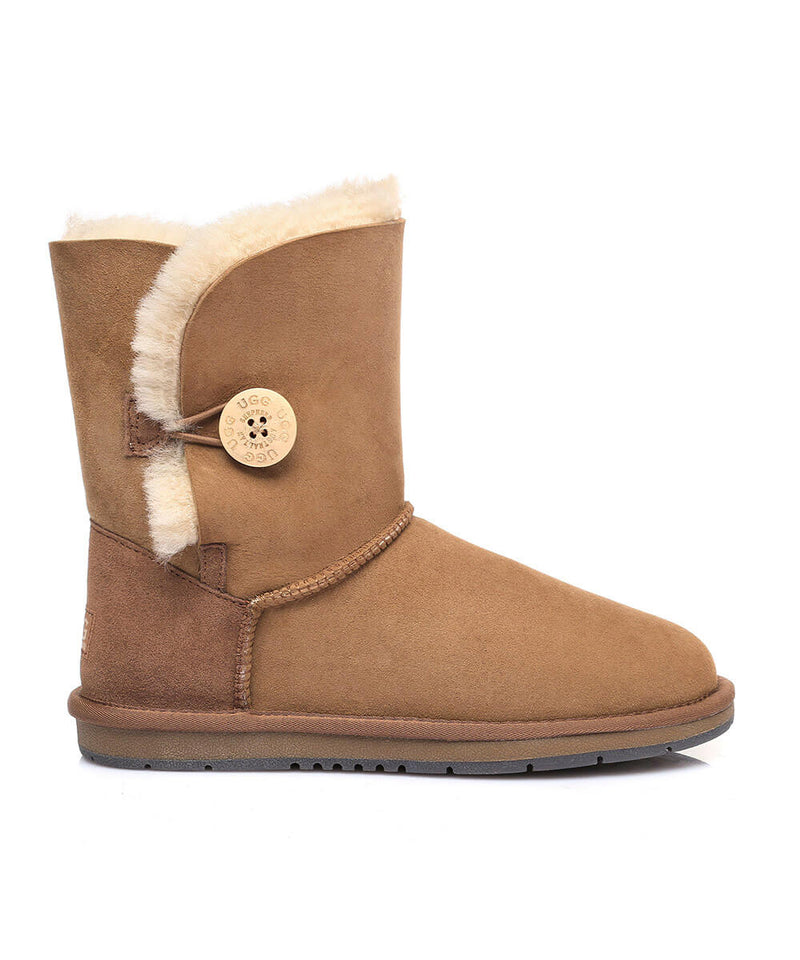 Men's Luxe Classic Mid Button UGG