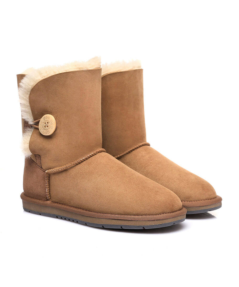 Men's Luxe Classic Mid Button UGG